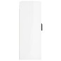 vidaXL Armarios de pared 2 uds madera de ingeniería blanco brillante vidaXL Armarios de pared 2 uds madera de ingeniería blanco brillante
