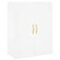 vidaXL Aparador alto madera contrachapada blanco 69,5x34x180 cm vidaXL Aparador alto madera contrachapada blanco 69,5x34x180 cm