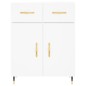vidaXL Aparador alto madera contrachapada blanco 69,5x34x180 cm vidaXL Aparador alto madera contrachapada blanco 69,5x34x180 cm