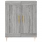 vidaXL Aparador alto madera contrachapada gris sonoma 69,5x34x180 cm vidaXL Aparador alto madera contrachapada gris sonoma 69,5x34x180 cm