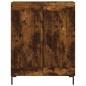 vidaXL Aparador alto madera contrachapada roble ahumado 69,5x34x180 cm vidaXL Aparador alto madera contrachapada roble ahumado 69,5x34x180 cm