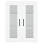 vidaXL Aparador alto madera contrachapada blanco 69,5x34x180 cm vidaXL Aparador alto madera contrachapada blanco 69,5x34x180 cm