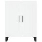vidaXL Aparador alto madera contrachapada blanco 69,5x34x180 cm vidaXL Aparador alto madera contrachapada blanco 69,5x34x180 cm