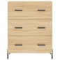 vidaXL Aparador alto madera contrachapada color roble 69,5x34x180 cm vidaXL Aparador alto madera contrachapada color roble 69,5x34x180 cm