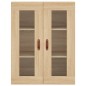 vidaXL Aparador alto madera contrachapada color roble 69,5x34x180 cm vidaXL Aparador alto madera contrachapada color roble 69,5x34x180 cm