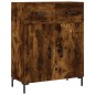 vidaXL Aparador alto madera contrachapada roble ahumado 69,5x34x180 cm vidaXL Aparador alto madera contrachapada roble ahumado 69,5x34x180 cm