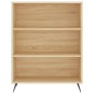 vidaXL Aparador alto madera contrachapada color roble 69,5x34x180 cm vidaXL Aparador alto madera contrachapada color roble 69,5x34x180 cm