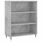 vidaXL Aparador alto madera contrachapada gris hormigón 69,5x34x180 cm vidaXL Aparador alto madera contrachapada gris hormigón 69,5x34x180 cm