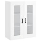 vidaXL Aparador alto madera contrachapada blanco brillo 69,5x34x180 cm vidaXL Aparador alto madera contrachapada blanco brillo 69,5x34x180 cm