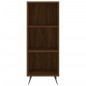 vidaXL Aparador alto madera contrachapada roble marrón 34,5x34x180 cm vidaXL Aparador alto madera contrachapada roble marrón 34,5x34x180 cm