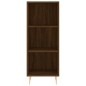 vidaXL Aparador alto madera contrachapada roble marrón 34,5x34x180 cm vidaXL Aparador alto madera contrachapada roble marrón 34,5x34x180 cm