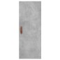vidaXL Aparador de madera contrachapada gris hormigón 34,5x34x180 cm vidaXL Aparador de madera contrachapada gris hormigón 34,5x34x180 cm
