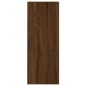 vidaXL Aparador alto madera contrachapada roble marrón 34,5x34x180 cm vidaXL Aparador alto madera contrachapada roble marrón 34,5x34x180 cm