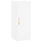vidaXL Aparador alto madera contrachapada blanco 34,5x34x180 cm vidaXL Aparador alto madera contrachapada blanco 34,5x34x180 cm