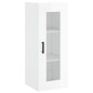 vidaXL Aparador alto madera contrachapada blanco brillo 34,5x34x180 cm vidaXL Aparador alto madera contrachapada blanco brillo 34,5x34x180 cm