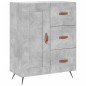 vidaXL Aparador alto madera contrachapada gris hormigón 69,5x34x180 cm vidaXL Aparador alto madera contrachapada gris hormigón 69,5x34x180 cm