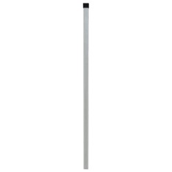 vidaXL Postes de valla 10 uds acero galvanizado plateado 200 cm