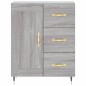 vidaXL Aparador alto madera contrachapada gris sonoma 69,5x34x180 cm vidaXL Aparador alto madera contrachapada gris sonoma 69,5x34x180 cm