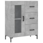 vidaXL Aparador alto madera contrachapada gris hormigón 69,5x34x180 cm vidaXL Aparador alto madera contrachapada gris hormigón 69,5x34x180 cm