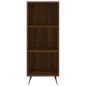 vidaXL Aparador alto madera contrachapada roble marrón 34,5x34x180 cm vidaXL Aparador alto madera contrachapada roble marrón 34,5x34x180 cm