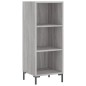 vidaXL Aparador alto madera contrachapada gris Sonoma 34,5x34x180 cm vidaXL Aparador alto madera contrachapada gris Sonoma 34,5x34x180 cm