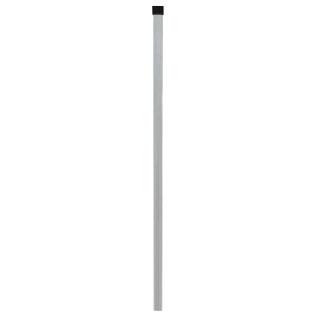 vidaXL Postes de valla 20 uds acero galvanizado plateado 170 cm