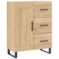 vidaXL Aparador alto madera contrachapada color roble 69,5x34x180 cm vidaXL Aparador alto madera contrachapada color roble 69,5x34x180 cm