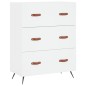 vidaXL Aparador alto madera contrachapada blanco 69,5x34x180 cm vidaXL Aparador alto madera contrachapada blanco 69,5x34x180 cm