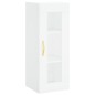 vidaXL Aparador alto madera contrachapada blanco 34,5x34x180 cm vidaXL Aparador alto madera contrachapada blanco 34,5x34x180 cm