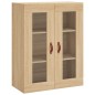 vidaXL Aparador alto madera contrachapada color roble 69,5x34x180 cm vidaXL Aparador alto madera contrachapada color roble 69,5x34x180 cm