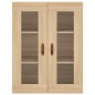 vidaXL Aparador alto madera contrachapada color roble 69,5x34x180 cm vidaXL Aparador alto madera contrachapada color roble 69,5x34x180 cm