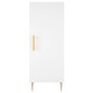vidaXL Aparador alto madera contrachapada blanco 34,5x34x180 cm vidaXL Aparador alto madera contrachapada blanco 34,5x34x180 cm