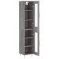vidaXL Aparador alto madera contrachapada gris Sonoma 34,5x34x180 cm vidaXL Aparador alto madera contrachapada gris Sonoma 34,5x34x180 cm
