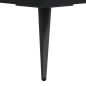 vidaXL Aparador de madera contrachapada negro 34,5x34x180 cm vidaXL Aparador de madera contrachapada negro 34,5x34x180 cm
