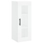 vidaXL Aparador alto madera contrachapada blanco 34,5x34x180 cm vidaXL Aparador alto madera contrachapada blanco 34,5x34x180 cm