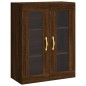 vidaXL Aparador alto madera contrachapada marrón roble 69,5x34x180 cm vidaXL Aparador alto madera contrachapada marrón roble 69,5x34x180 cm