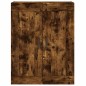 vidaXL Aparador alto madera contrachapada roble ahumado 69,5x34x180 cm vidaXL Aparador alto madera contrachapada roble ahumado 69,5x34x180 cm