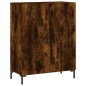 vidaXL Aparador alto madera contrachapada roble ahumado 69,5x34x180 cm vidaXL Aparador alto madera contrachapada roble ahumado 69,5x34x180 cm
