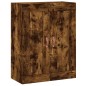 vidaXL Aparador alto madera contrachapada roble ahumado 69,5x34x180 cm vidaXL Aparador alto madera contrachapada roble ahumado 69,5x34x180 cm