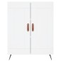 vidaXL Aparador alto madera contrachapada blanco 69,5x34x180 cm vidaXL Aparador alto madera contrachapada blanco 69,5x34x180 cm