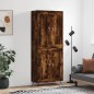 vidaXL Aparador alto madera contrachapada roble ahumado 69,5x34x180 cm vidaXL Aparador alto madera contrachapada roble ahumado 69,5x34x180 cm