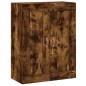 vidaXL Aparador alto madera contrachapada roble ahumado 69,5x34x180 cm vidaXL Aparador alto madera contrachapada roble ahumado 69,5x34x180 cm