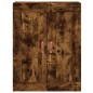 vidaXL Aparador alto madera contrachapada roble ahumado 69,5x34x180 cm vidaXL Aparador alto madera contrachapada roble ahumado 69,5x34x180 cm