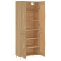 vidaXL Aparador alto madera contrachapada color roble 69,5x34x180 cm vidaXL Aparador alto madera contrachapada color roble 69,5x34x180 cm