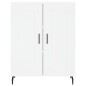 vidaXL Aparador alto madera contrachapada blanco 69,5x34x180 cm vidaXL Aparador alto madera contrachapada blanco 69,5x34x180 cm