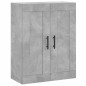 vidaXL Aparador alto madera contrachapada gris hormigón 69,5x34x180 cm vidaXL Aparador alto madera contrachapada gris hormigón 69,5x34x180 cm