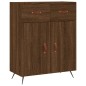 vidaXL Aparador alto madera contrachapada marrón roble 69,5x34x180 cm vidaXL Aparador alto madera contrachapada marrón roble 69,5x34x180 cm