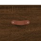 vidaXL Aparador alto madera contrachapada marrón roble 69,5x34x180 cm vidaXL Aparador alto madera contrachapada marrón roble 69,5x34x180 cm