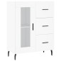 vidaXL Aparador alto madera contrachapada blanco 69,5x34x180 cm vidaXL Aparador alto madera contrachapada blanco 69,5x34x180 cm