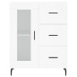 vidaXL Aparador alto madera contrachapada blanco 69,5x34x180 cm vidaXL Aparador alto madera contrachapada blanco 69,5x34x180 cm